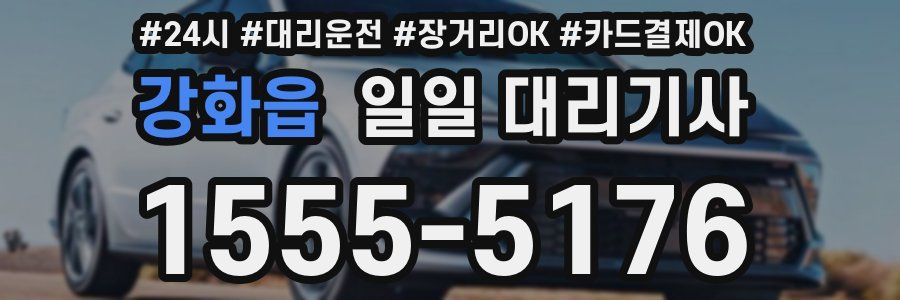 강화읍 일일 대리기사