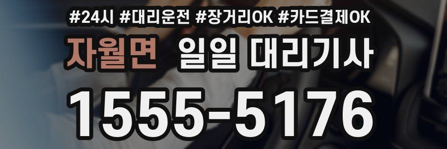 자월면 일일 대리기사