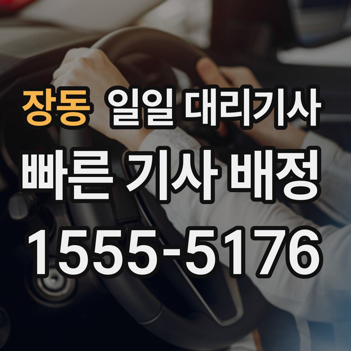 장동 일일 대리기사