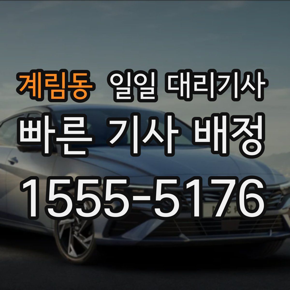 계림동 일일 대리기사