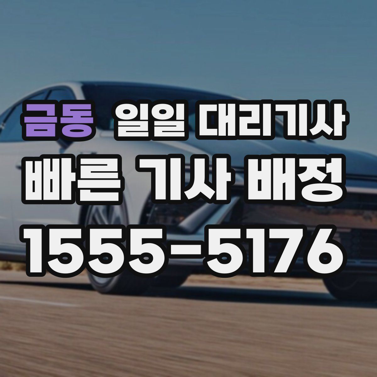 금동 일일 대리기사
