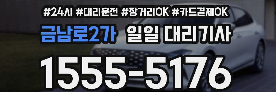 금남로2가 일일 대리기사