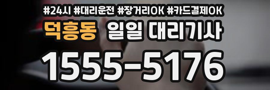 덕흥동 일일 대리기사