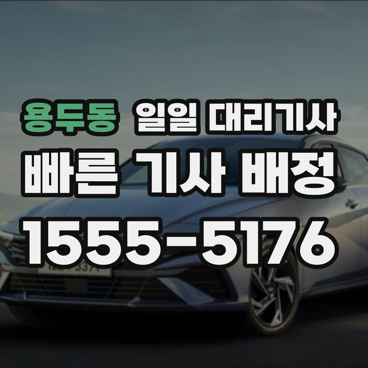 용두동 일일 대리기사