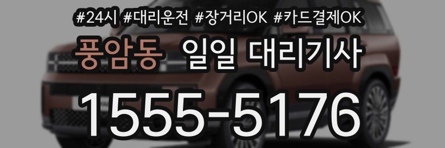 풍암동 일일 대리기사