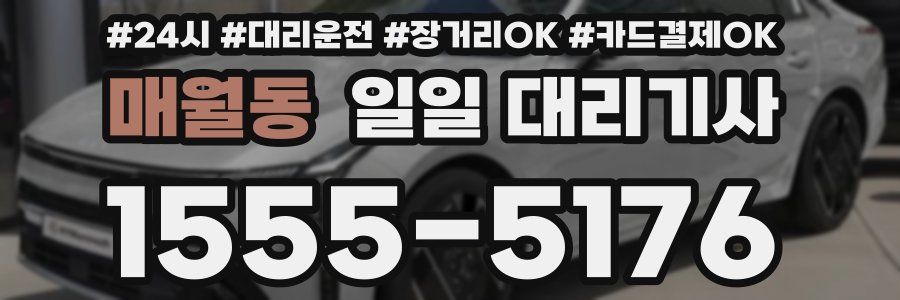 매월동 일일 대리기사