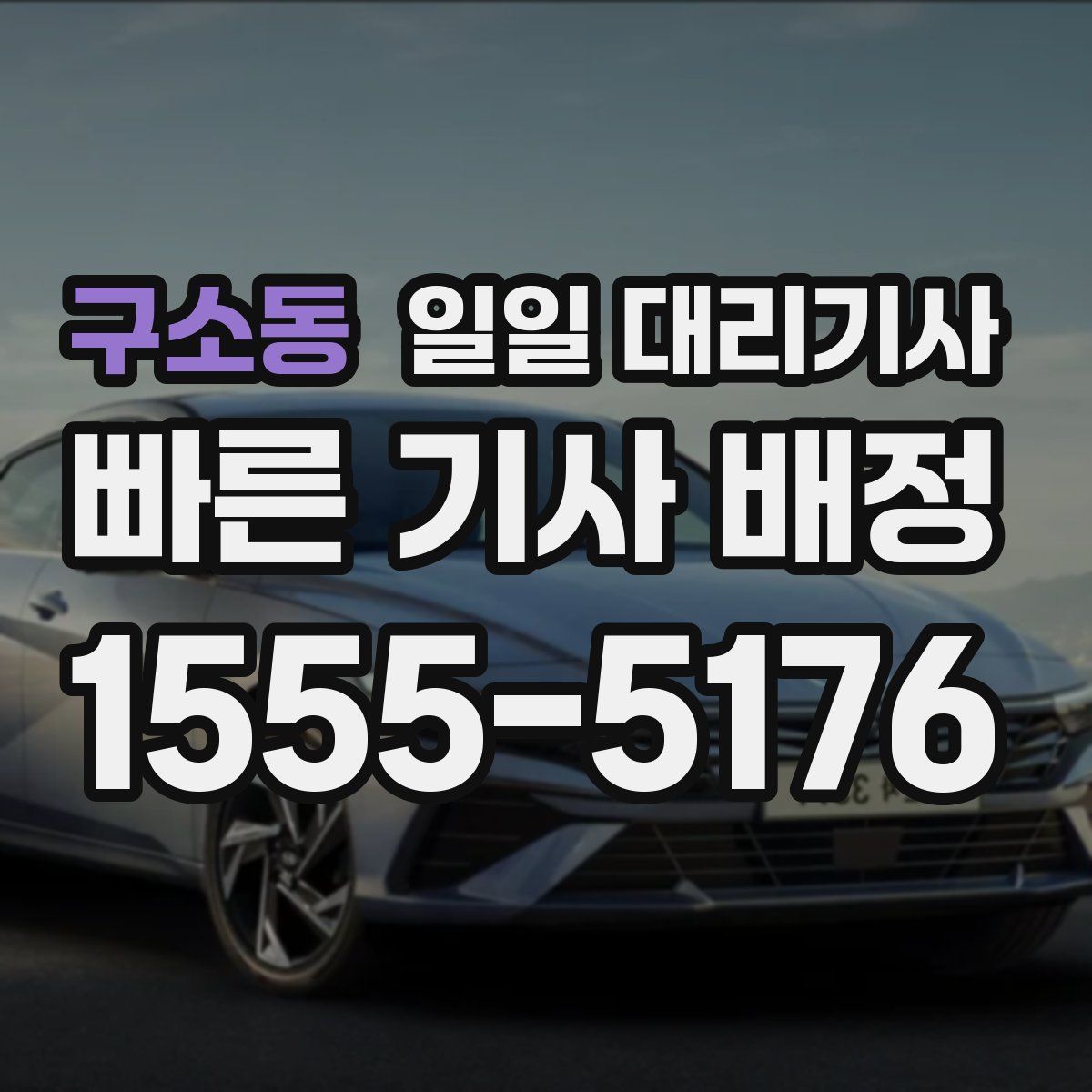 구소동 일일 대리기사