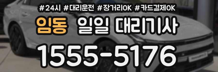 임동 일일 대리기사