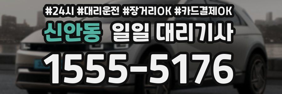 신안동 일일 대리기사