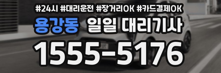용강동 일일 대리기사