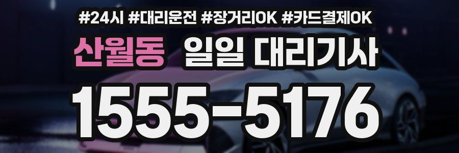 산월동 일일 대리기사