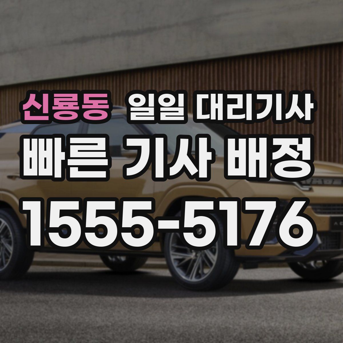 신룡동 일일 대리기사