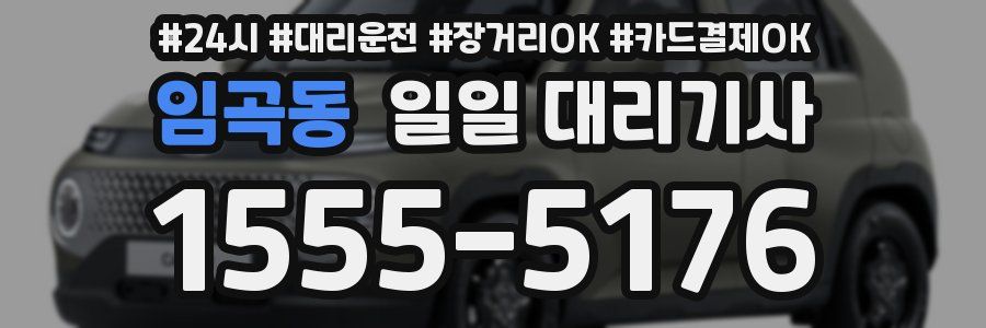 임곡동 일일 대리기사