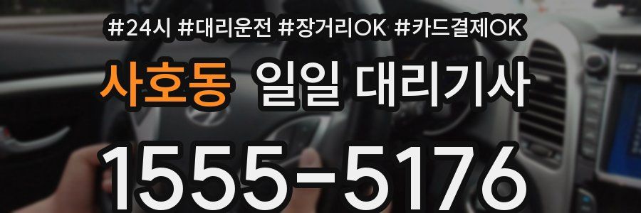 사호동 일일 대리기사