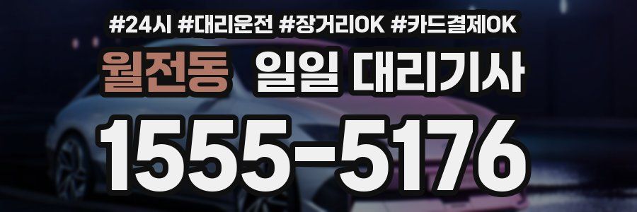 월전동 일일 대리기사