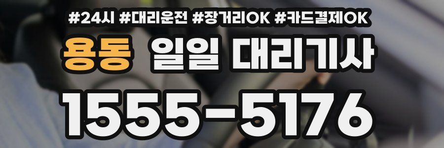 용동 일일 대리기사