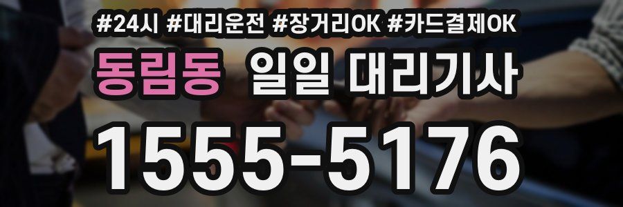 동림동 일일 대리기사