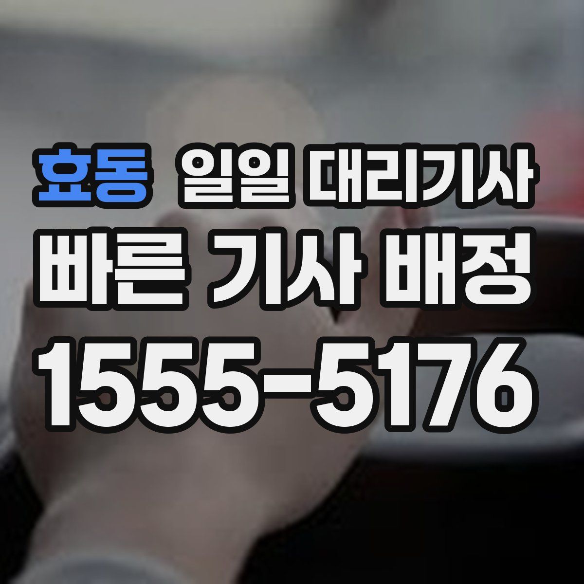 효동 일일 대리기사