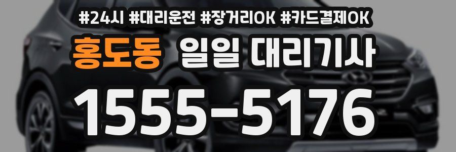 홍도동 일일 대리기사