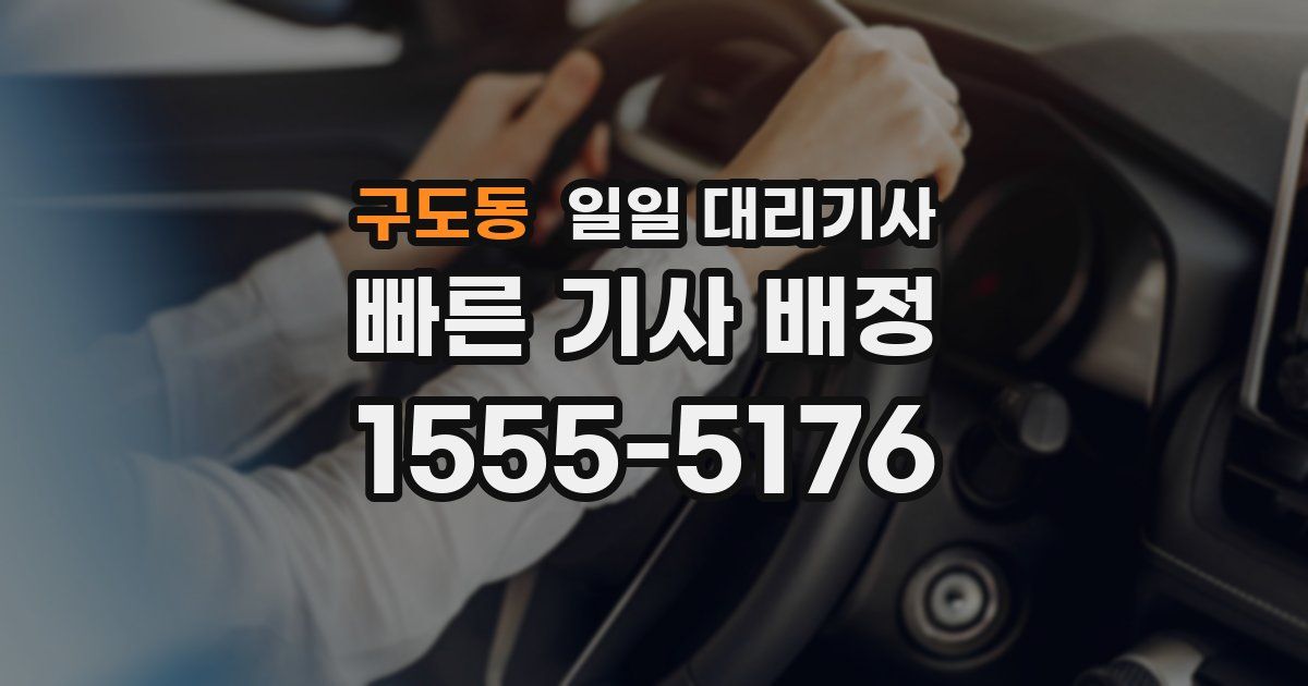 구도동 일일 대리기사