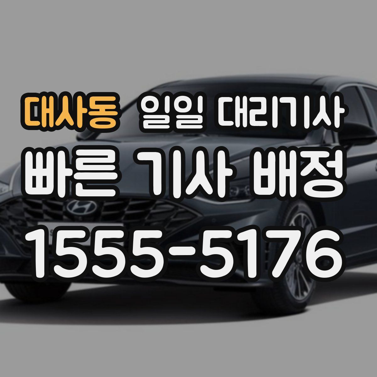 대사동 일일 대리기사