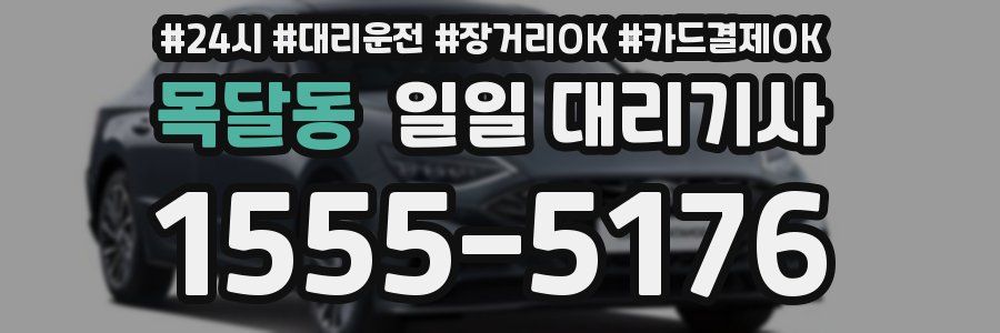 목달동 일일 대리기사