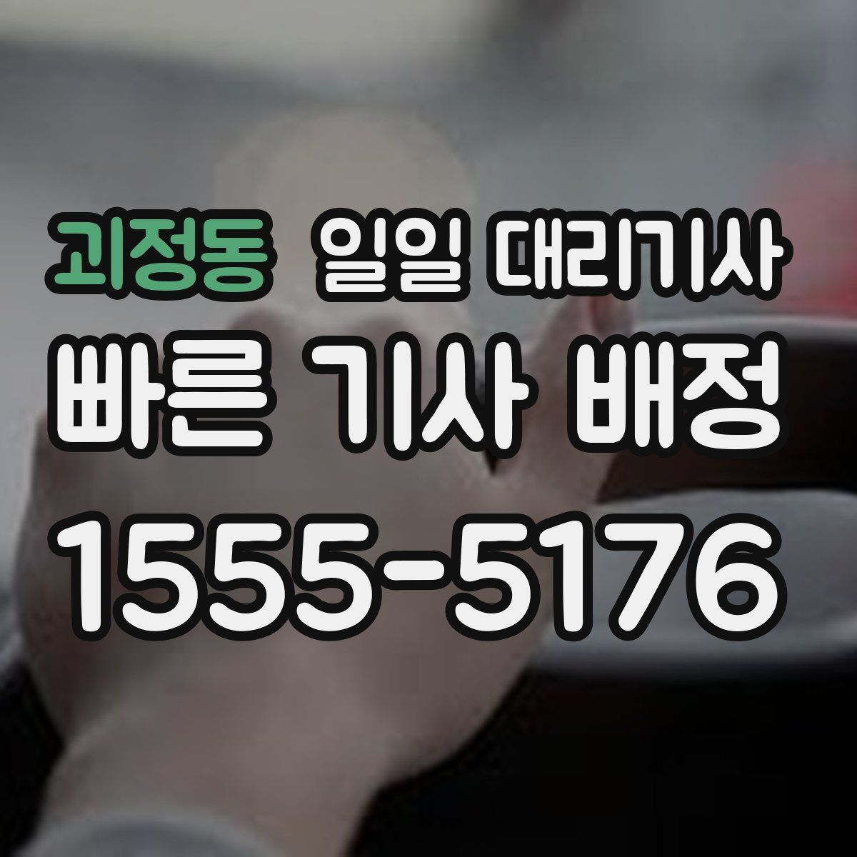 괴정동 일일 대리기사