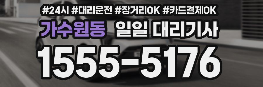 가수원동 일일 대리기사