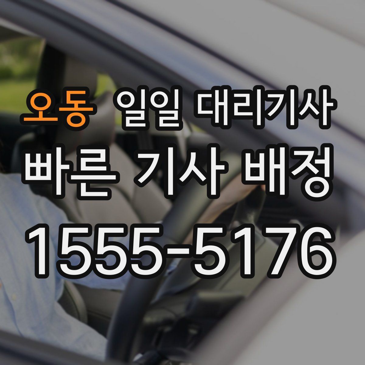 오동 일일 대리기사