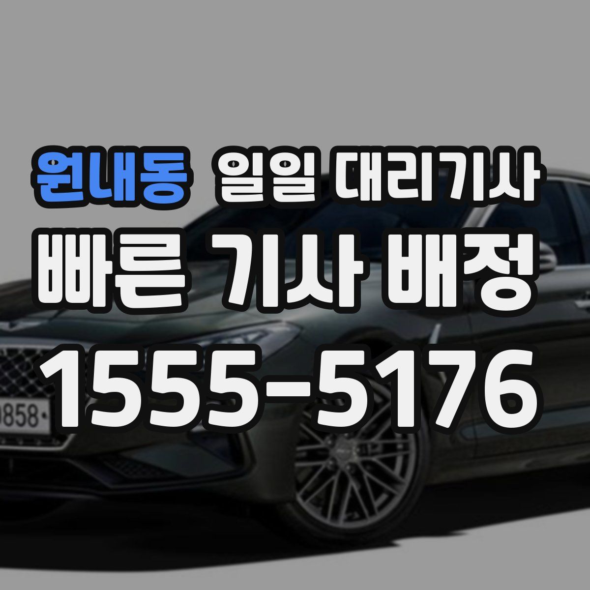 원내동 일일 대리기사