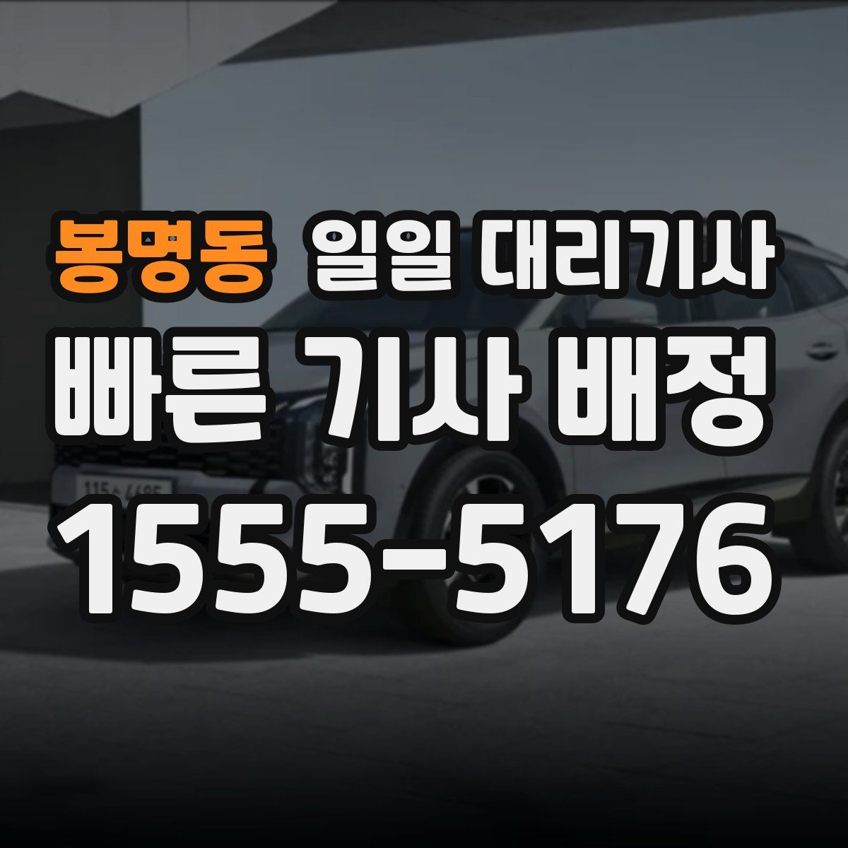 봉명동 일일 대리기사