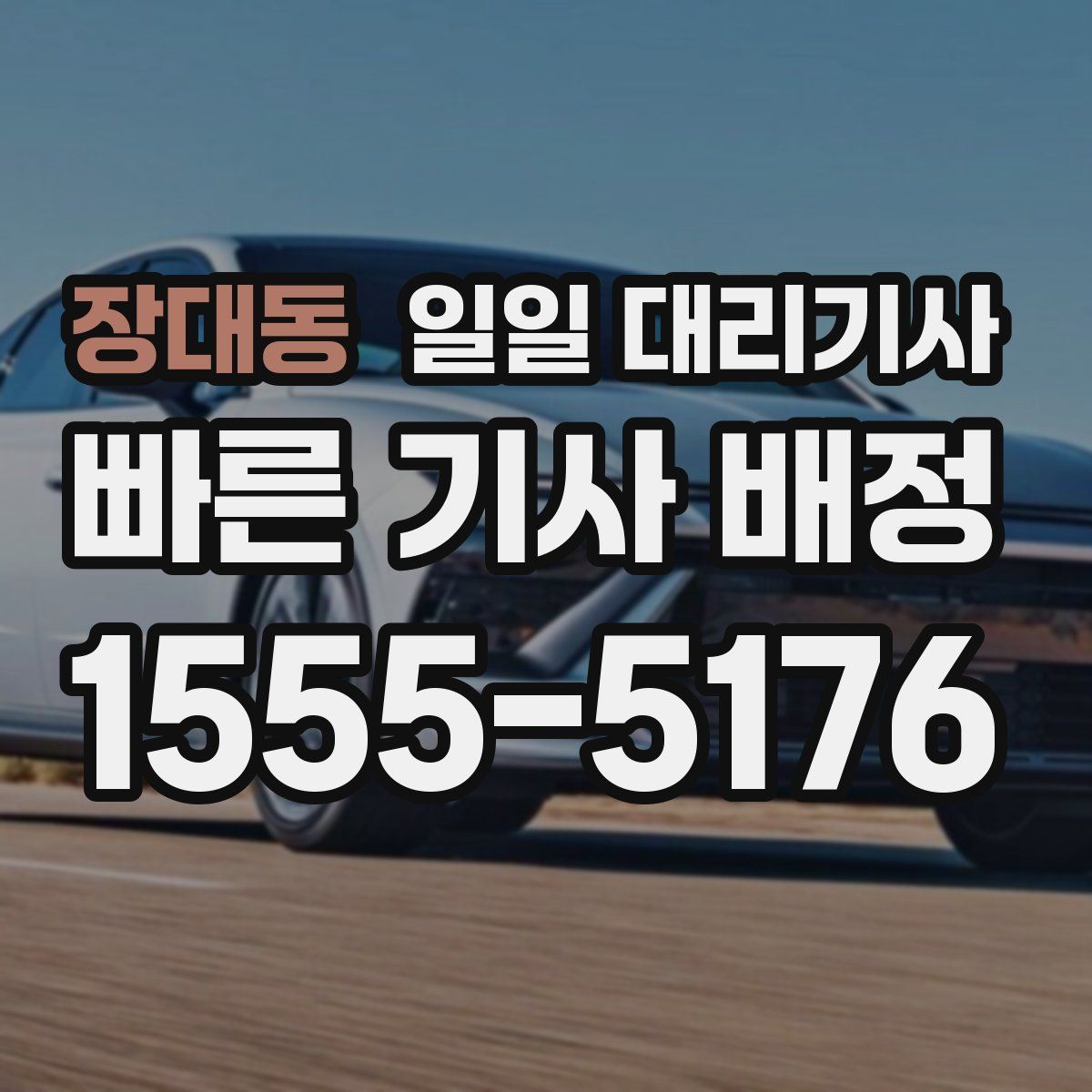 장대동 일일 대리기사