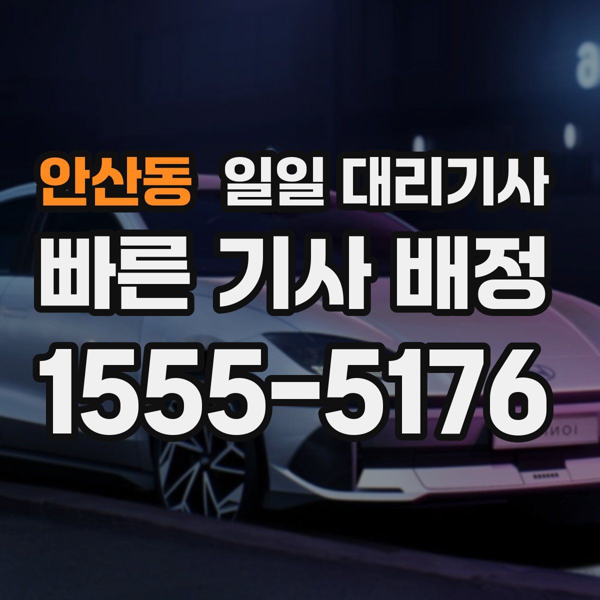 안산동 일일 대리기사