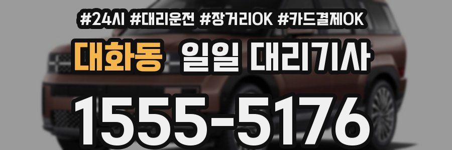 대화동 일일 대리기사