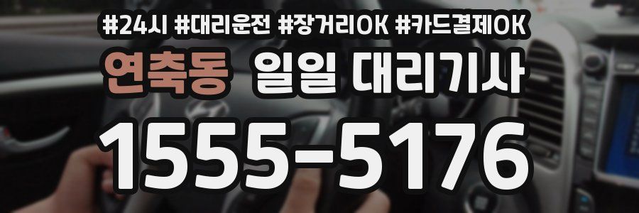 연축동 일일 대리기사