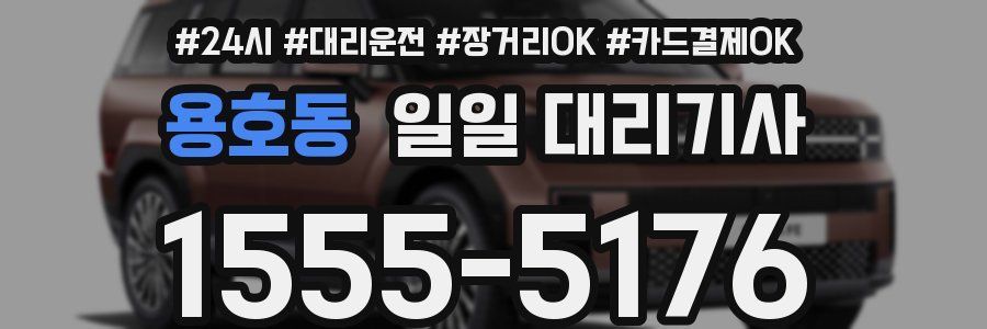 용호동 일일 대리기사