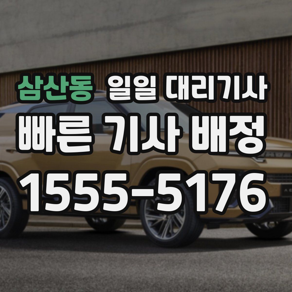 삼산동 일일 대리기사