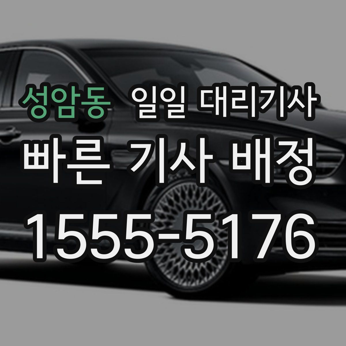 성암동 일일 대리기사