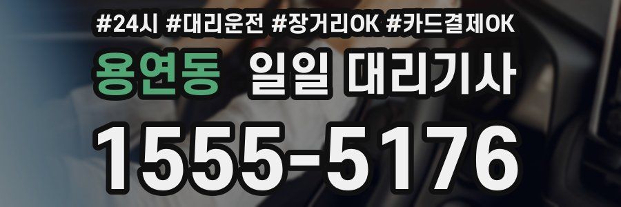 용연동 일일 대리기사