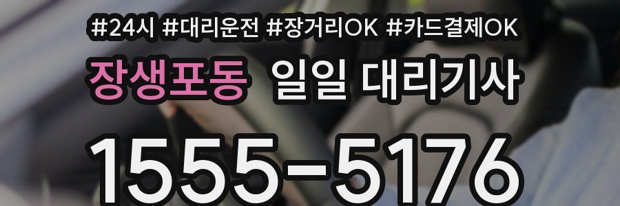장생포동 일일 대리기사