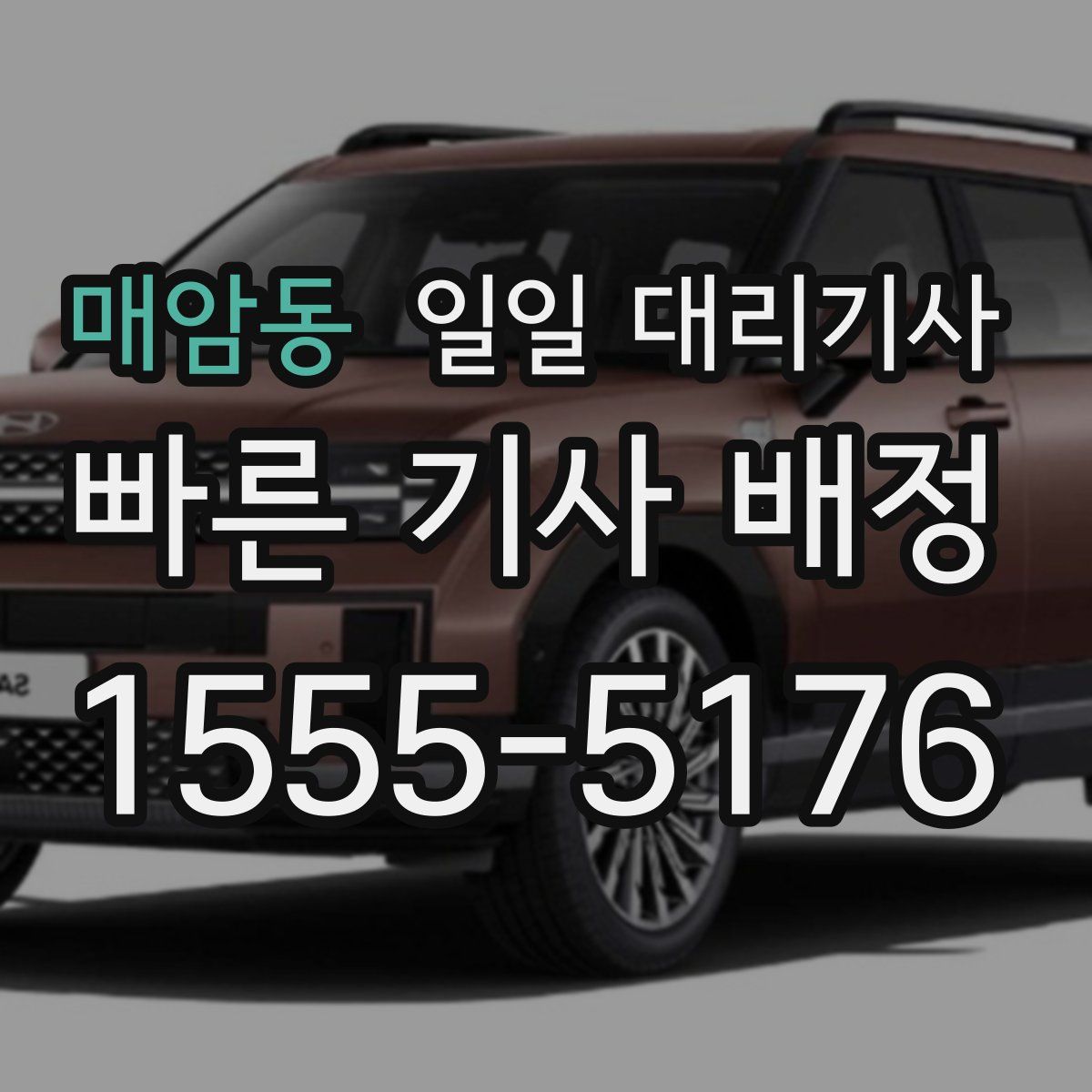 매암동 일일 대리기사