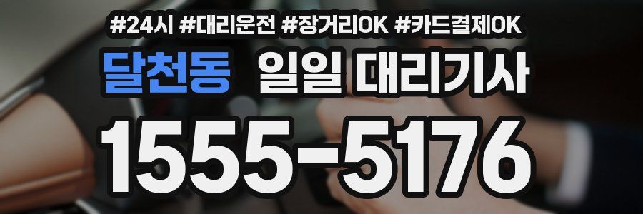 달천동 일일 대리기사