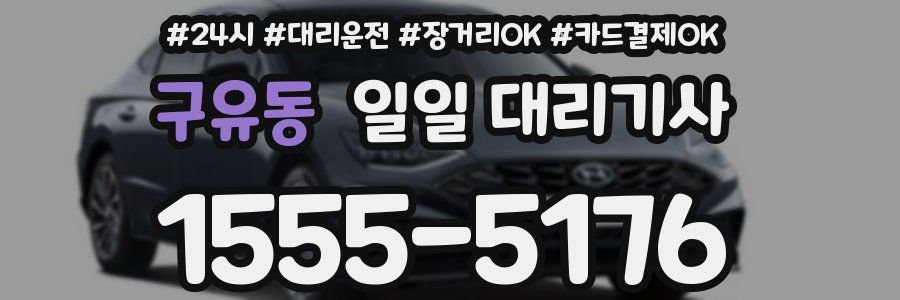 구유동 일일 대리기사