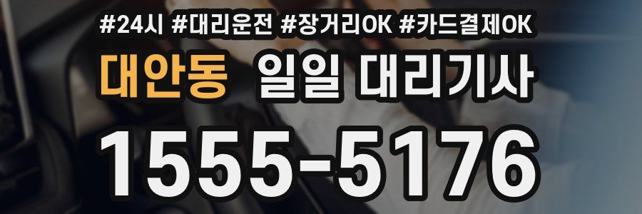 대안동 일일 대리기사