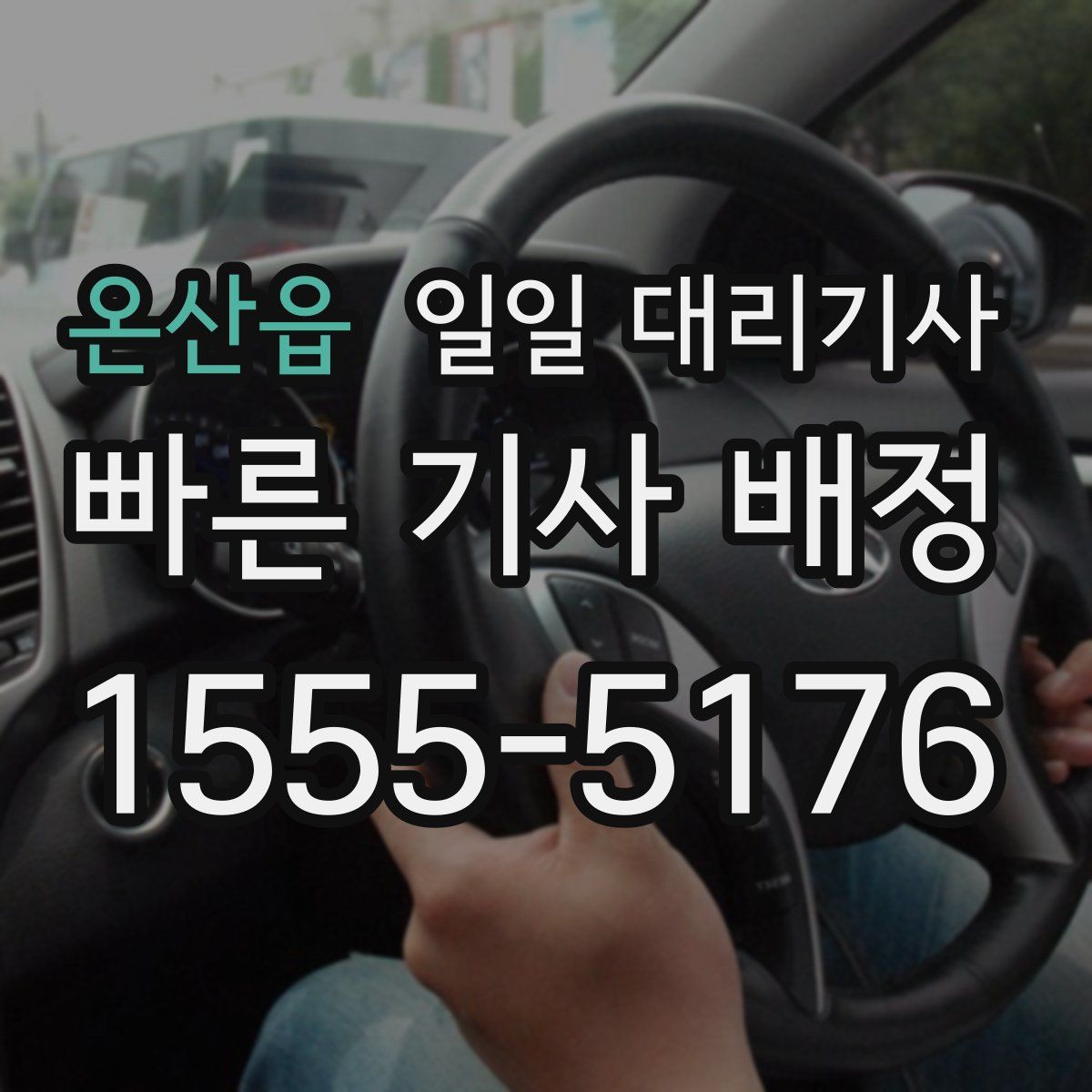 온산읍 일일 대리기사