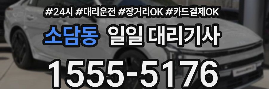 소담동 일일 대리기사