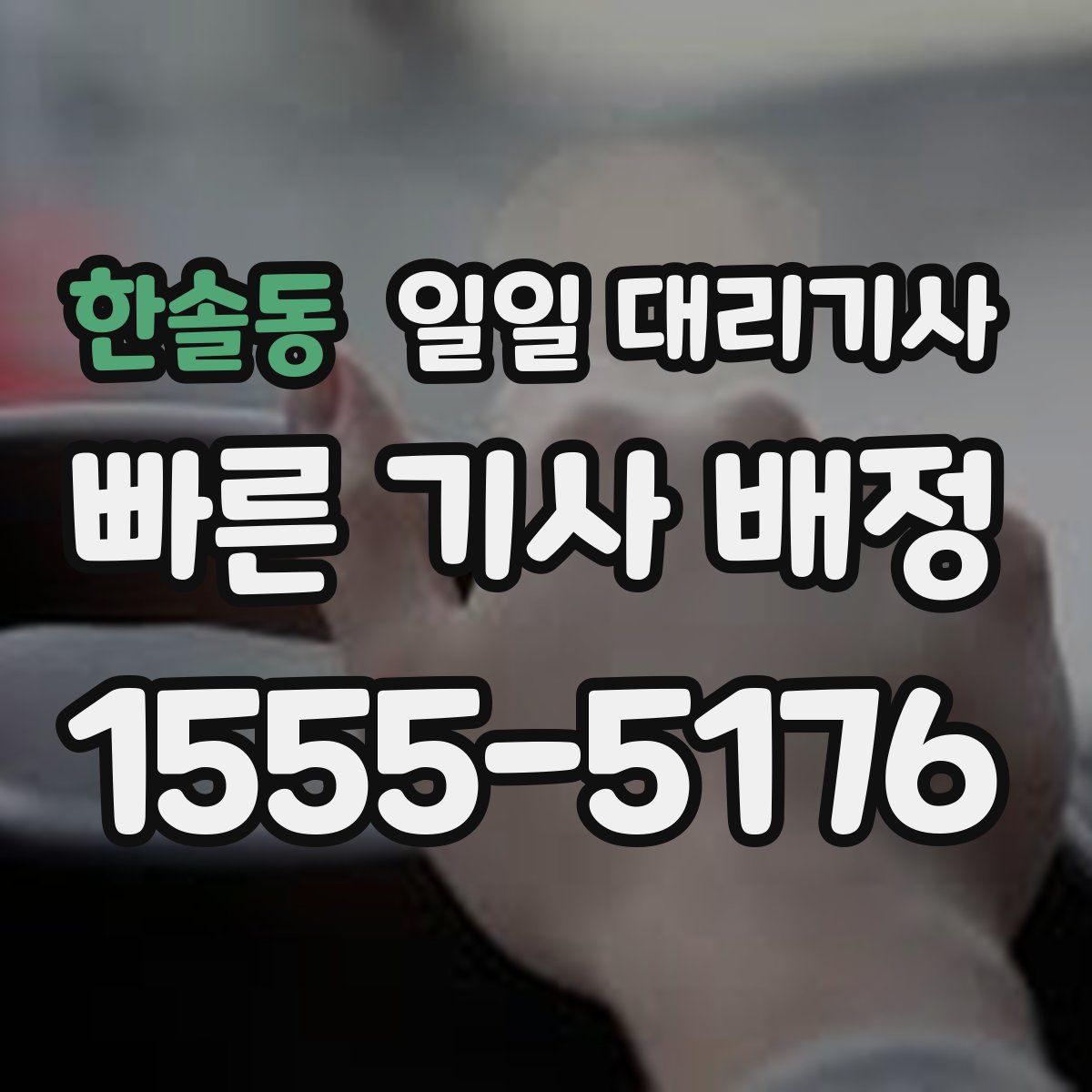한솔동 일일 대리기사