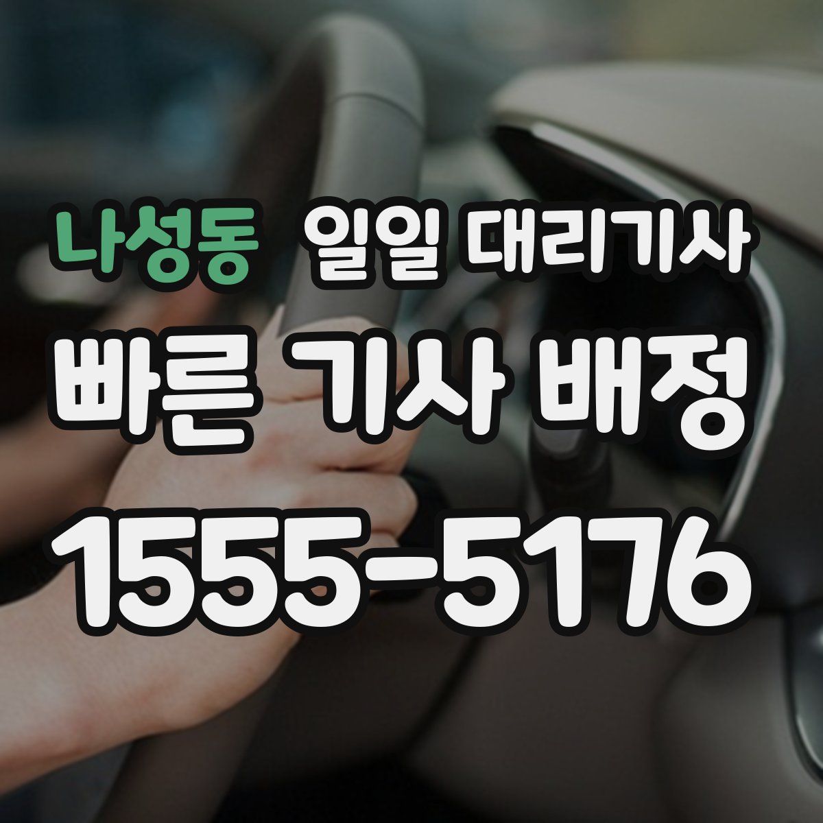 나성동 일일 대리기사