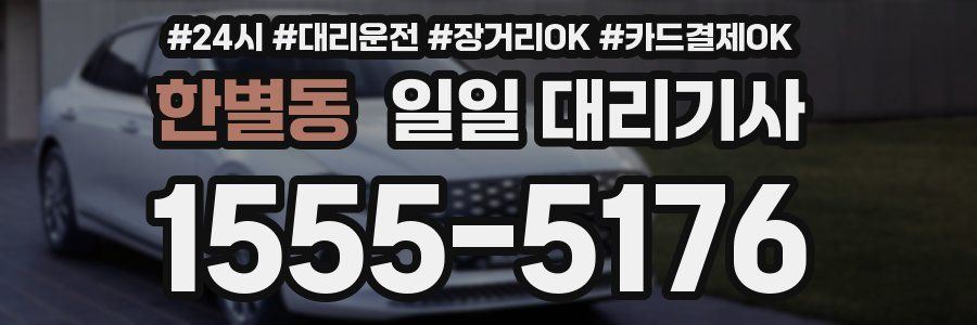 한별동 일일 대리기사