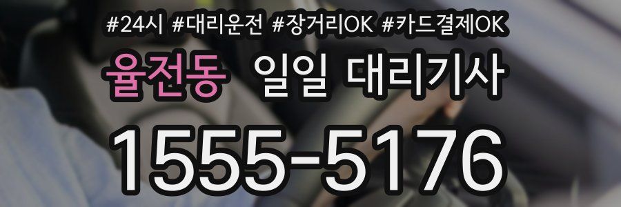 율전동 일일 대리기사